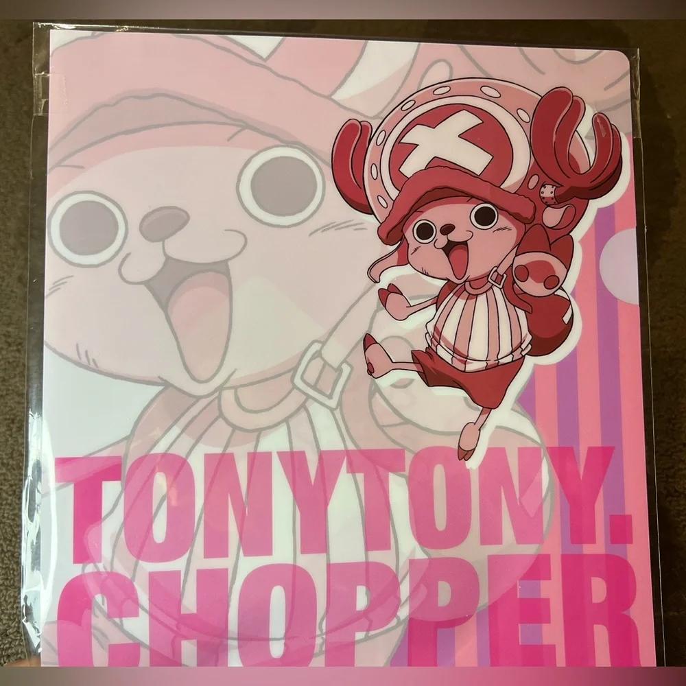 One Piece Tony Chopper Clear File Folder Plastic Anime Japan Exclusive Official
